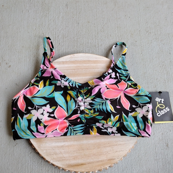 art class Other - Art Class Girls' Size XXL (16/18)  Floral Print Bikini Swim Top.